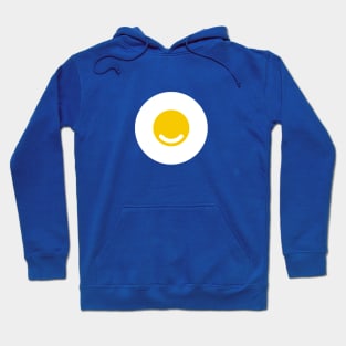 Minimalist Smiley Happy Fried Egg Hoodie